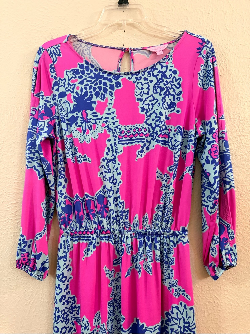 Lilly Pulitzer Ashlynn maxi pop pink on the square dress - Picture 5 of 12